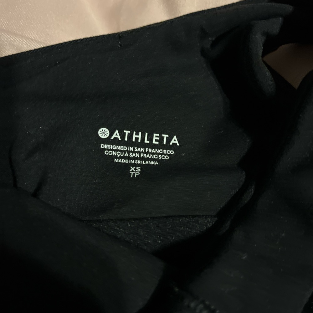 Athleta Black Activewear Top